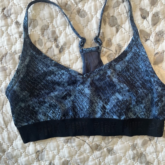 Victoria's Secret Blue and Pink Sports Bras - Picture 3 of 5